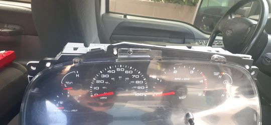2002 F250/350/450/550 7.3 Diesel Cluster Works Good