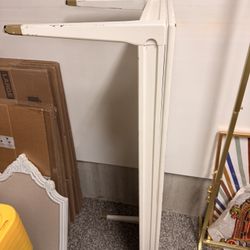 Long White Table With Two Side Tables For FREE
