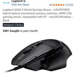 Logitech G502 X Wired Gaming Mouse