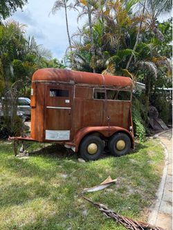 2 horse trailer