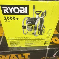 Brand New Ryobi Electric 2000psi Pressure Washer Sealed Package 