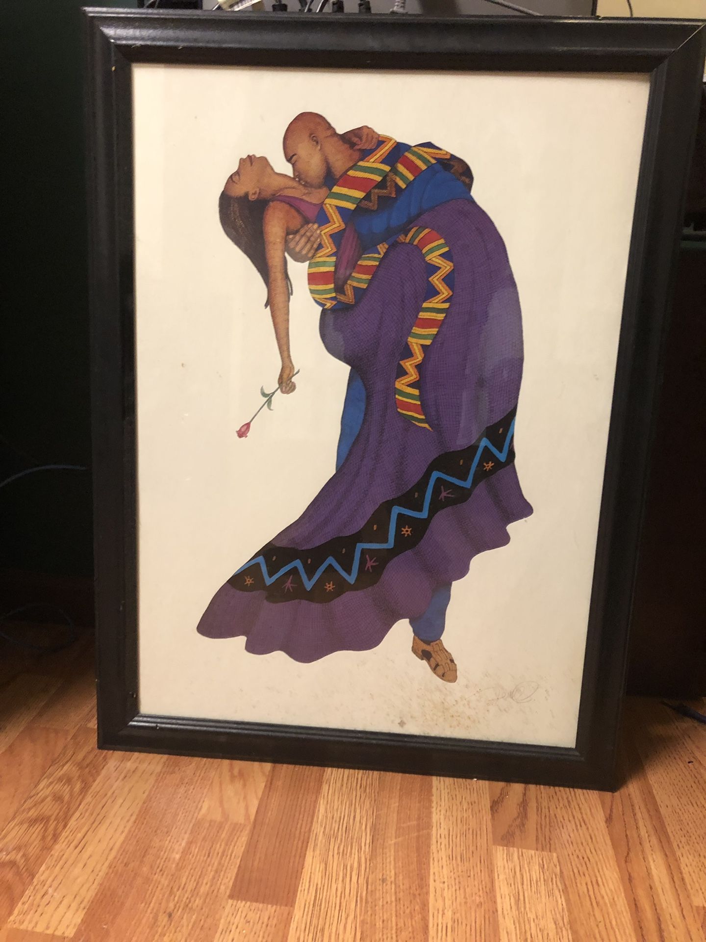 Black love painting $20