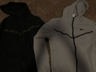 Grey And Black Nike Tech 