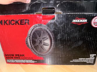 Kicker CompVR 12" Subwoofer COMPVR12