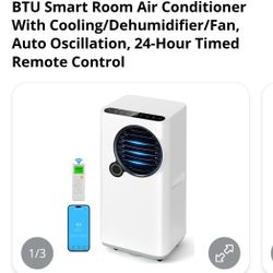 Portable Air Conditioner, 16000 BTU Smart Room Air Conditioner with Cooling/Dehumidifier/Fan, auto