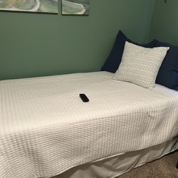 Twin Extra Long Bed with adjustable base