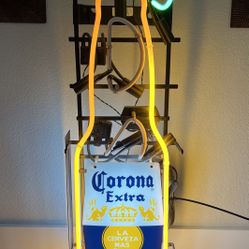 Corona Extra Neon Animated Beer Sign