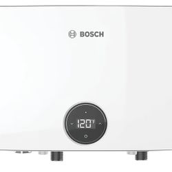 Bosch Thermotechnology Tronic 6100 Electric Tankless Water Heater, 18 kW, White