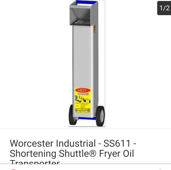 Used Hot oil shuttle.for fryers