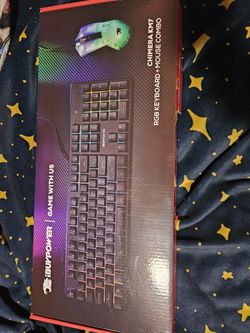 Brand New Wired RGB Keyboard Mouse Combo