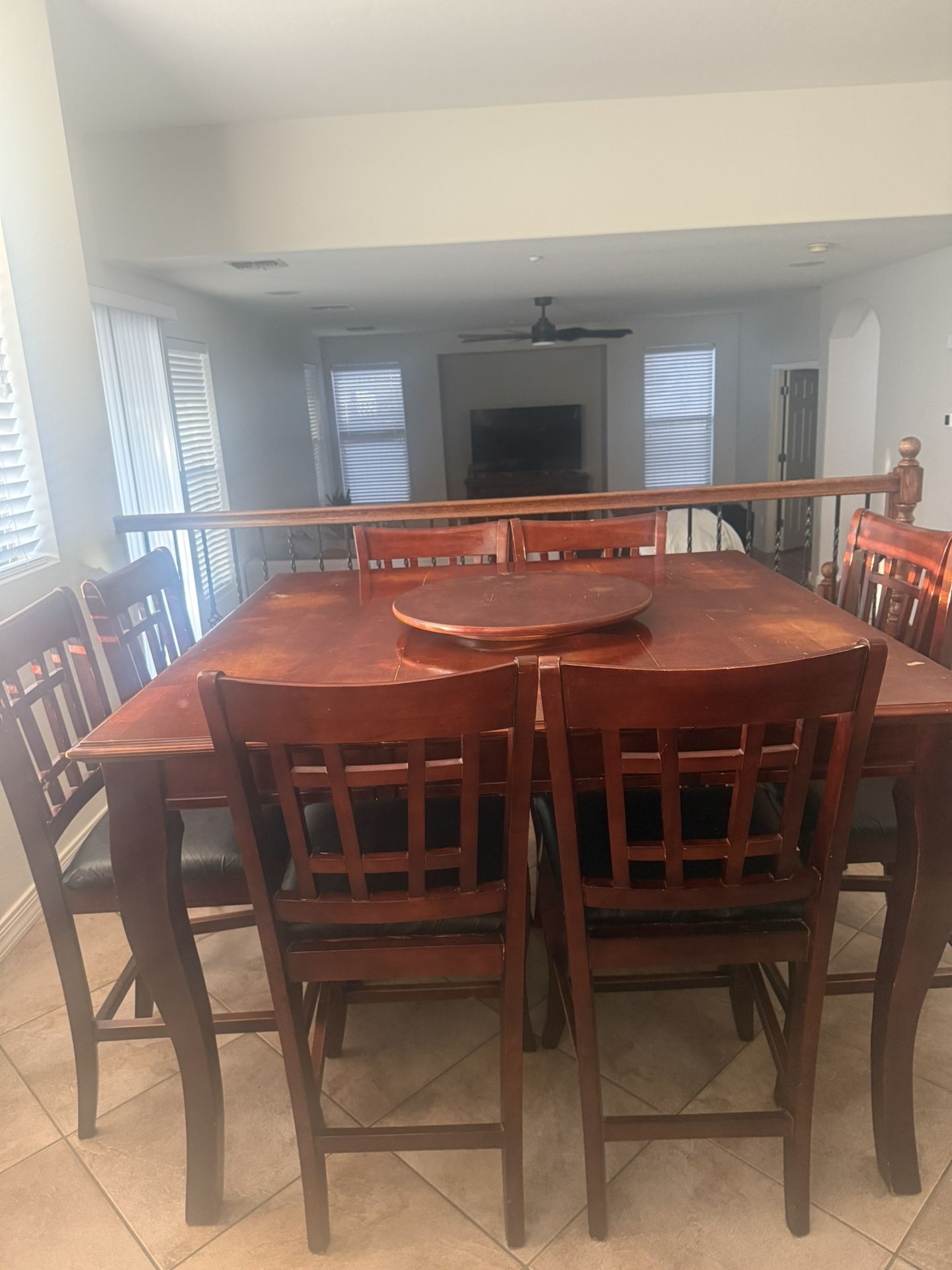 Bar Height Dining Table 