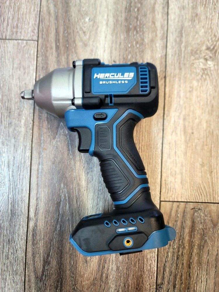 HERCULES 20V Brushless Cordless, 3/8 in. Compact, 4-Mode Impact Wrench – Tool Only
(BRAND NEW)