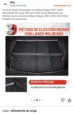 Forro de Carga Compatible con Nissan Rogue 2021-2024