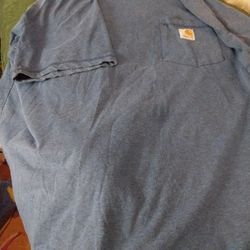 Men's Carhartt Shirt Relaxed Fit Pocket In Front Size Xl 12 Dollars 