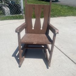 Vintage Child's Rocking Chair