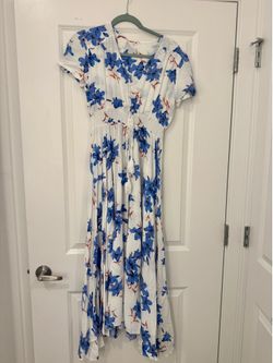 Floral Maxi Dress (M)