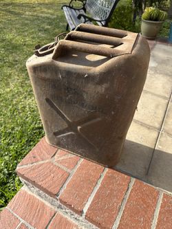Vintage Gas Container