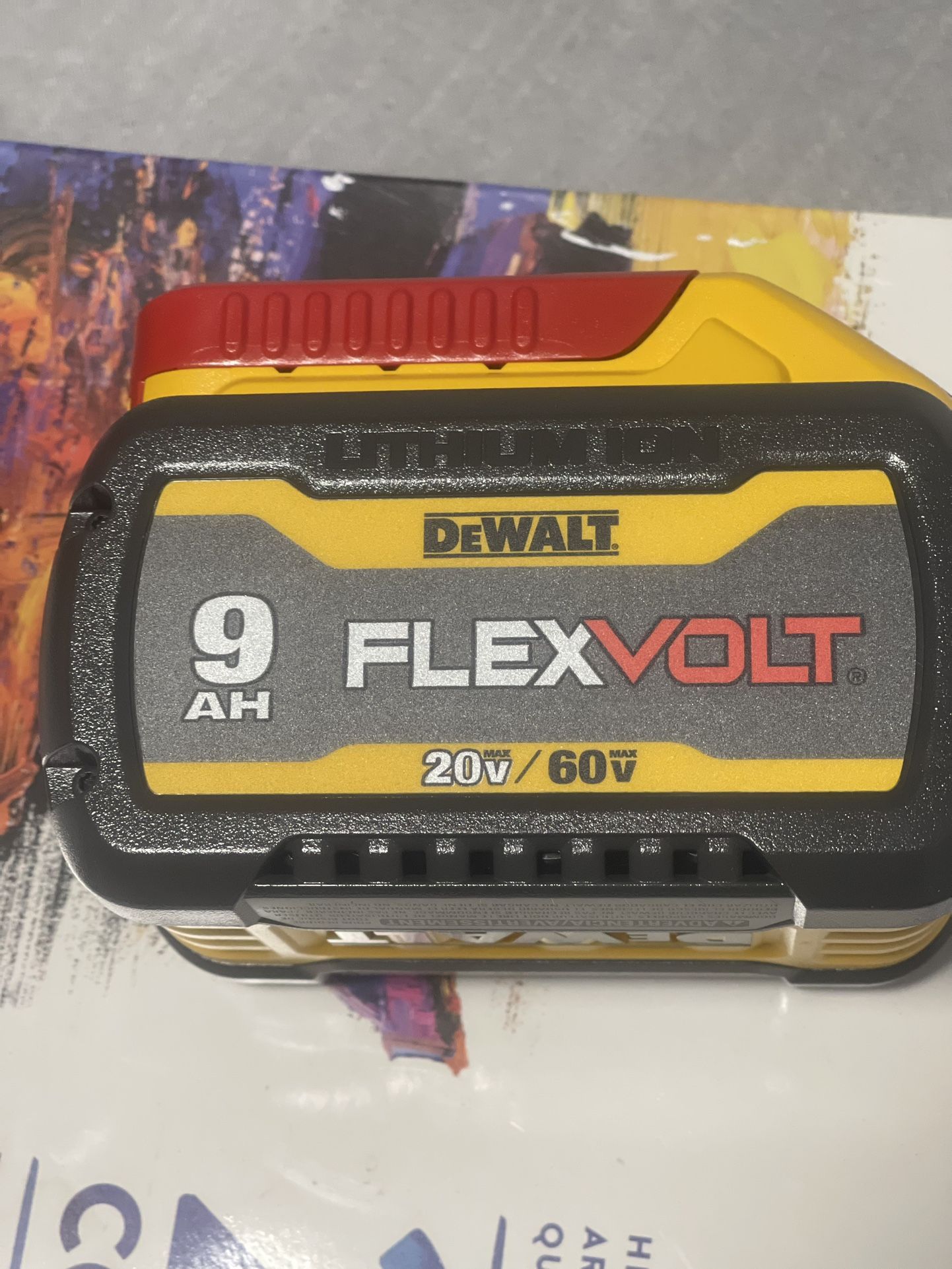 Dewalt 9ah Flex volt Battery 