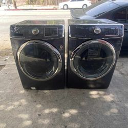 SET WASHER AND DRYER SAMSUNG 🍂SIDE BY SIDE - STACKABLE 🍂 🆓️FREE DRYER AND INSTALLATION 🆓️