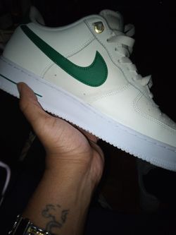 Nike White And Green 
