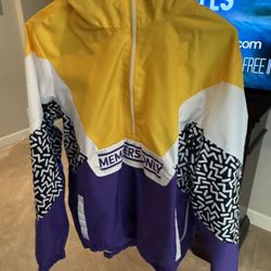Members only sports Hoodie Zip Up size small