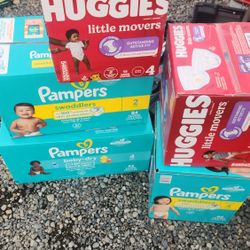 Pampers Size 6+4 +2 New. 20 Each
