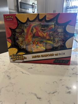 Pokemon Ascended Heroes Mega Emboar ex Box