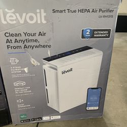 New In Box LEVOIT SMART TRUE HEPA AIR PURIFIER, MODEL