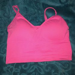 Pink Crop Top
