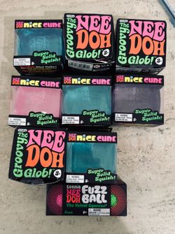 Viral Schylling NeeDoh Nice Cube, Groovy Glob and Fuzz Ball