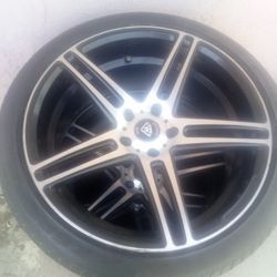 20 INCH TIRES WITH RIMS