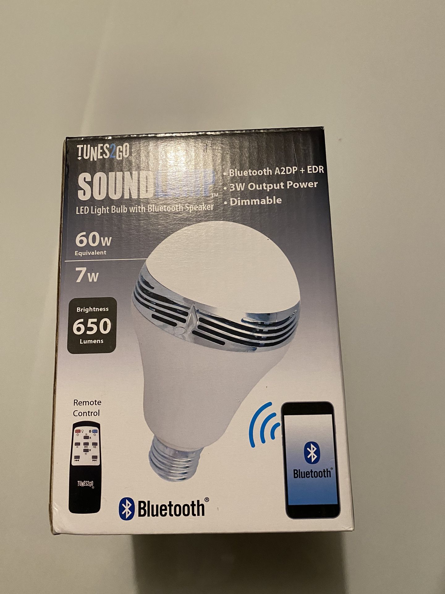 Sound Lamp LED Bulb Bluetooth Speaker Sony Bose Panasonic