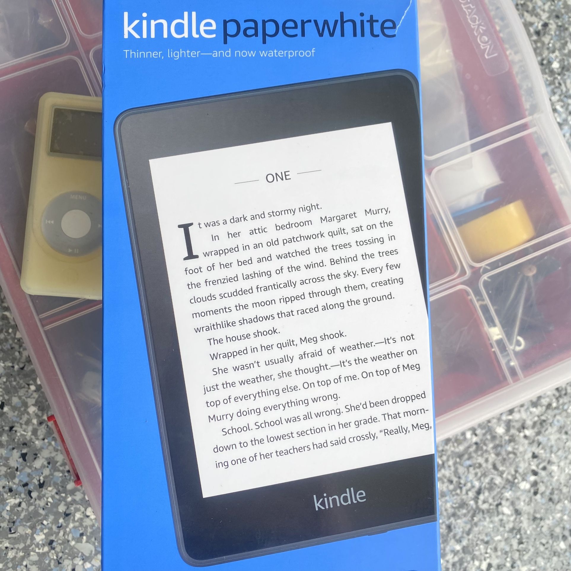 Amazon kindle Paper white