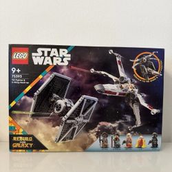 Lego Star Wars Tie Fighter & X Wing Mash-up 75393 & The LEGO Icons Transformers Bumblebee Collectible Building Set 10338 Brand New Sealed