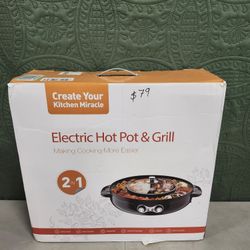 Electric Hot Pot & Grill 