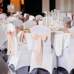 150 White Chair Covers