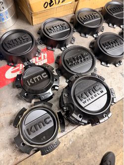 KMC Caps 8-Lug and 6-Lug