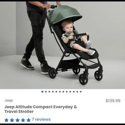 Stroller/ Jeep Altitude Compact Travel Stroller/ Travel/ kids/ Jeep/ New