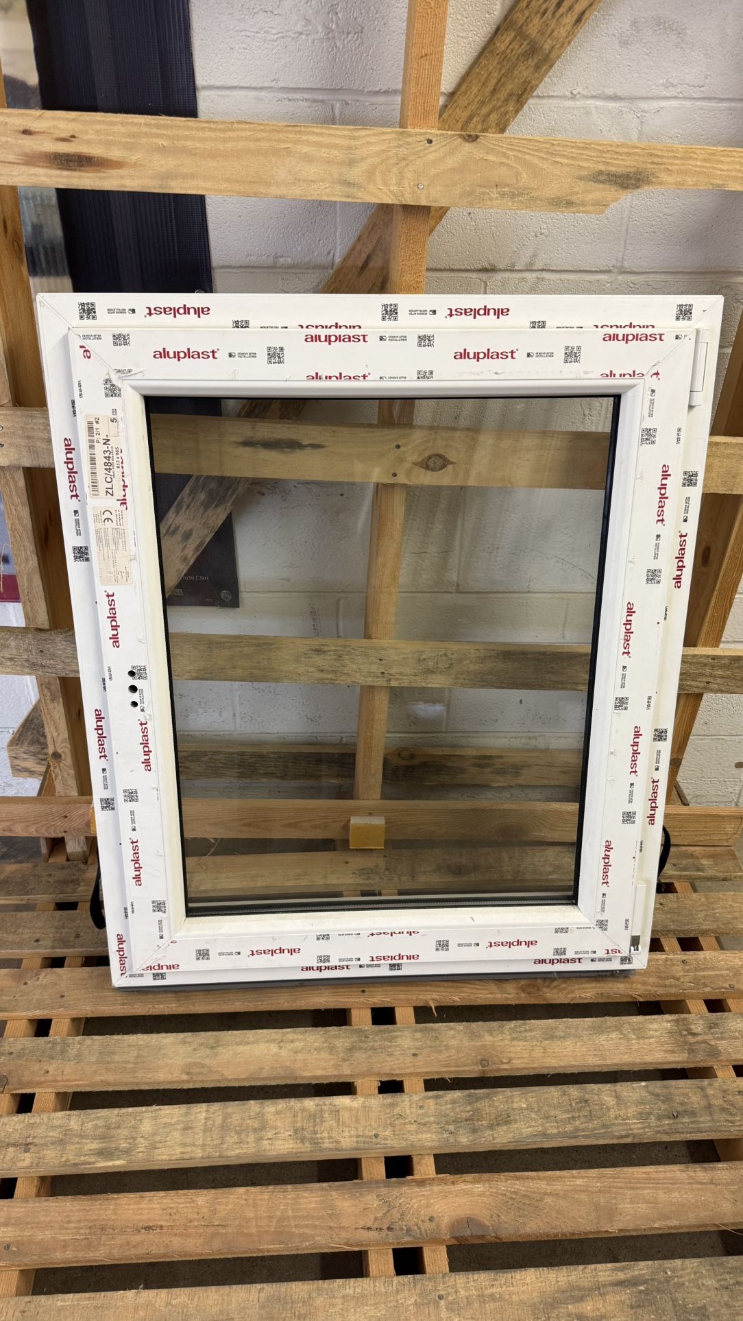 European Aluplast Window – 812x965 mm (New, Energy Efficient)