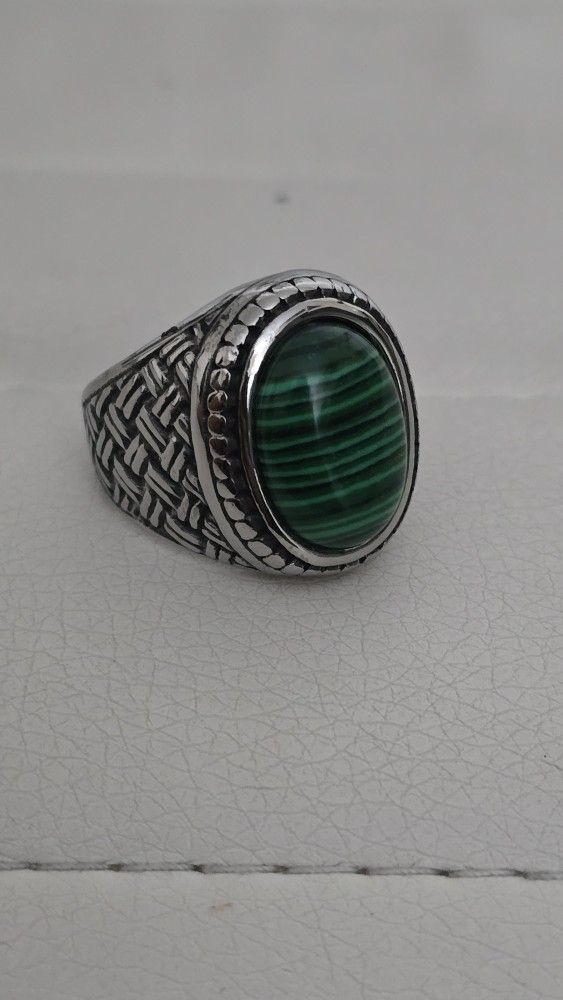 MENS FINE 316 STAINLESS STEEL RING