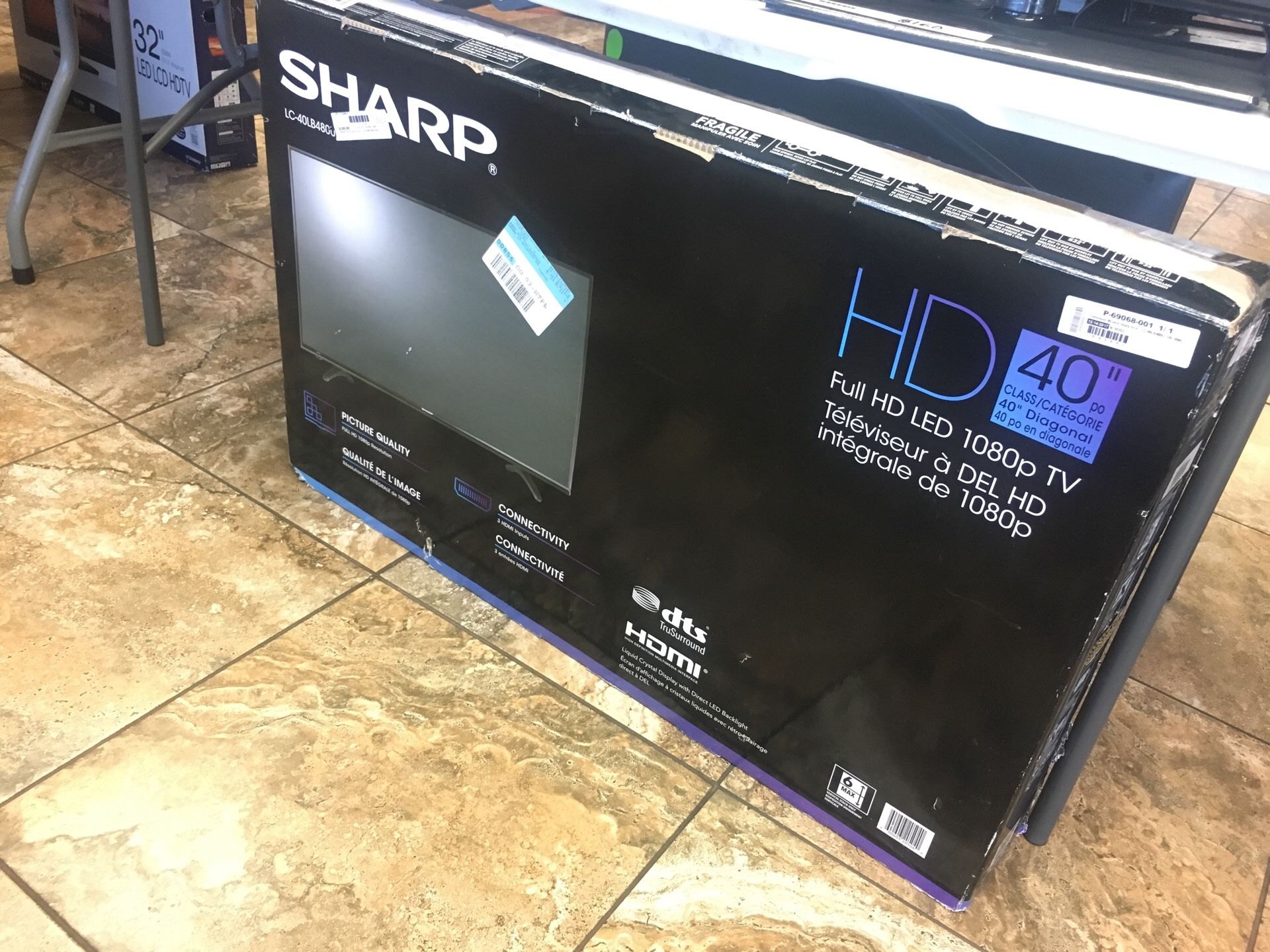 Sharp 40”