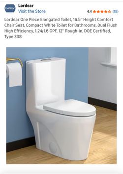 Modern toilet new in box