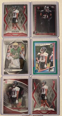 Xavier Watts RC lot of 6