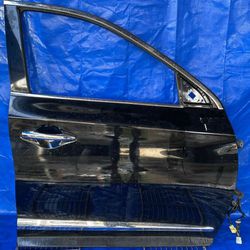 13-15 INFINITI JX35 QX60 FRONT RIGHT SIDE DOOR ASSEMBLY BLACK