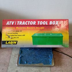 Larin ATV Tractor Tool Box Universal Mount Bracket Included