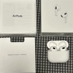 APPLE 3RD GENERATION AIRPODS  Wireless Earbuds & Charging Case