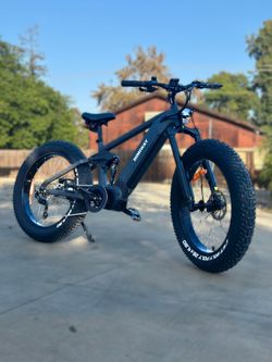 🚵♂️ 1300W Full-Suspension Fat Tire E-Bike – 80 Mile Range | 28+ MPH | Hydraulic Brakes