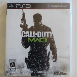 Call Of Duty Modern Warfare 3 PS3 Game Complete $9obo 