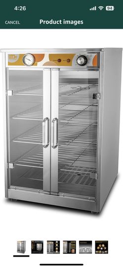 5 Shelf Box Food Warmer 