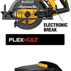 Dewalt Skill Saw With Two Batteries Brand New And Charger 